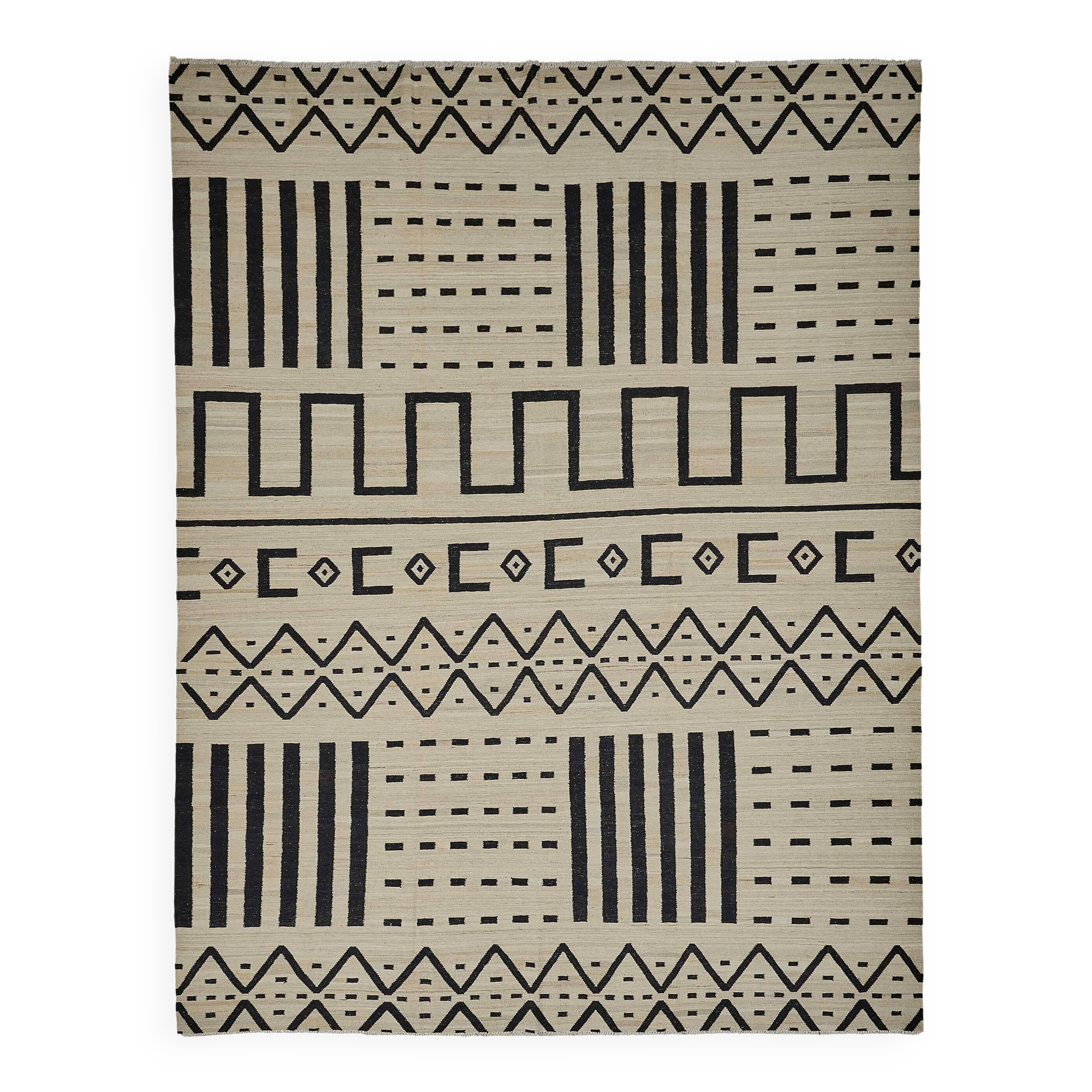 Contemporary Tribal Decorative Kilim 314 cm x 407 cm
