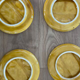 Plate service barbotine vallauris