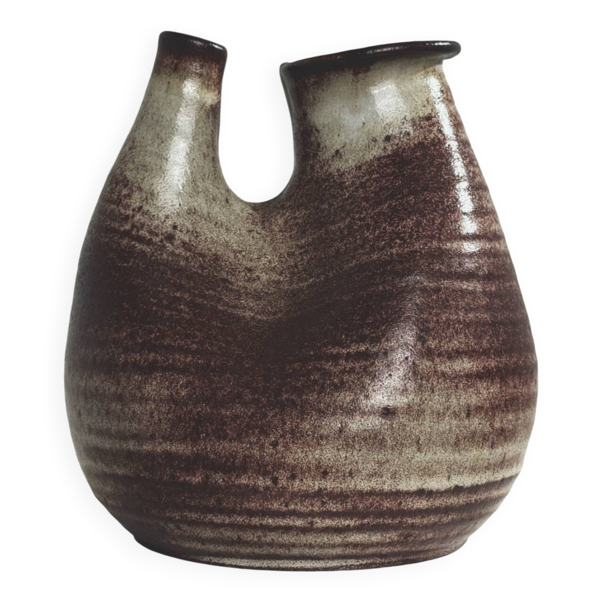 Rare Accolay zoomorphic vase, 1950