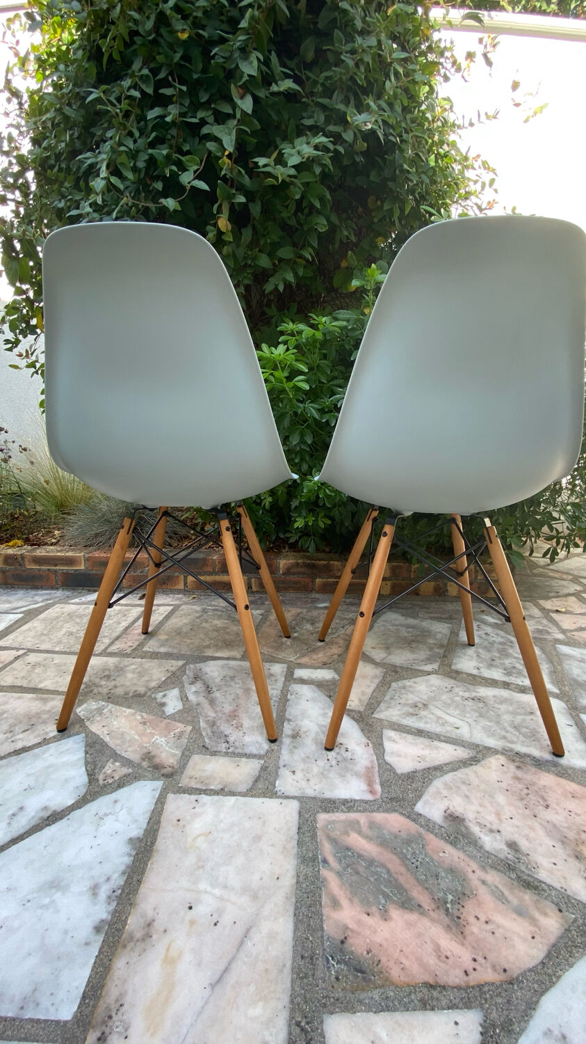 Eames DSW chairs VITRA