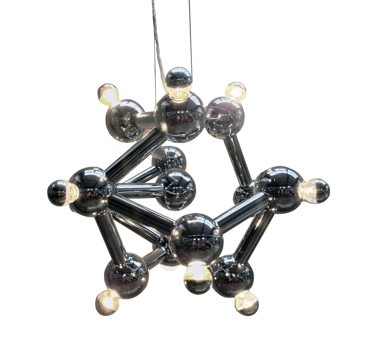 Vintage Pendant Light • Kolja's Favorite • Paul de Haan • Jolina Lighting • 12 Lights • XL • 1990