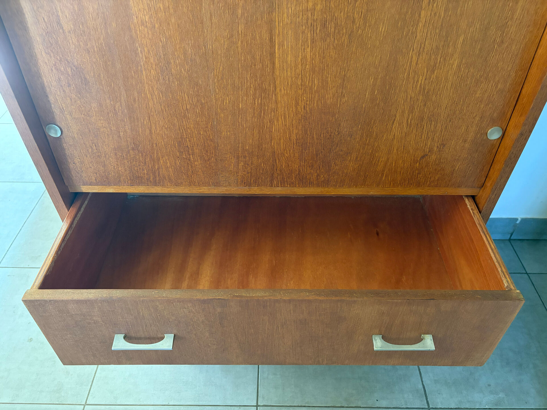 Vintage Scandinavian library secretary