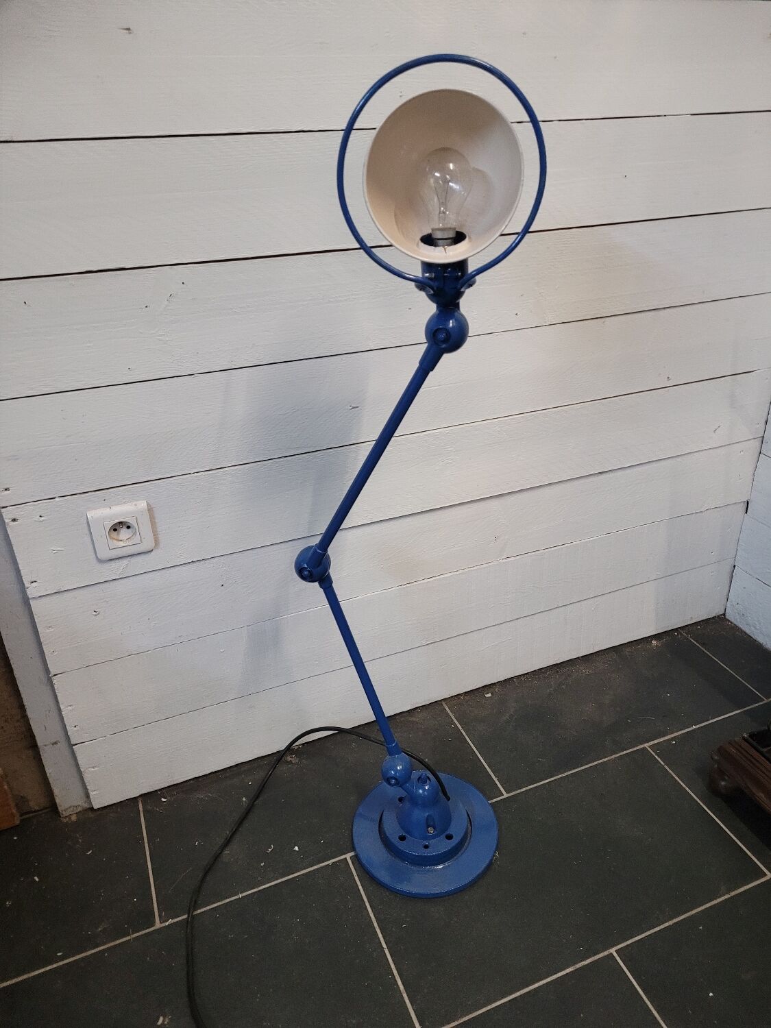 Old Jielde two-arm lamp