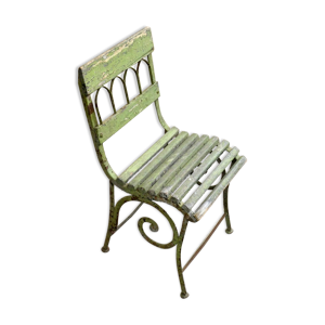 Chaise de jardin, début