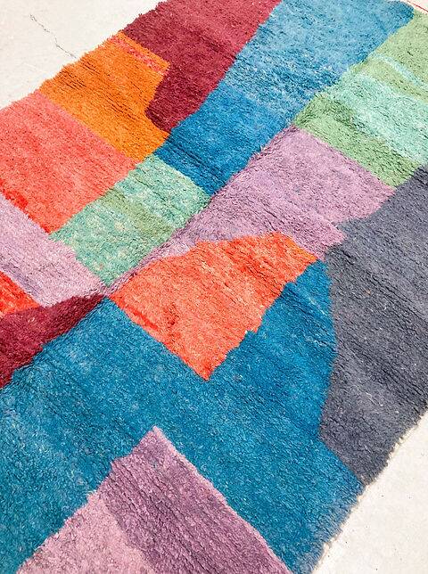 Traditional handmade azilal rug size 250 X 150 cm