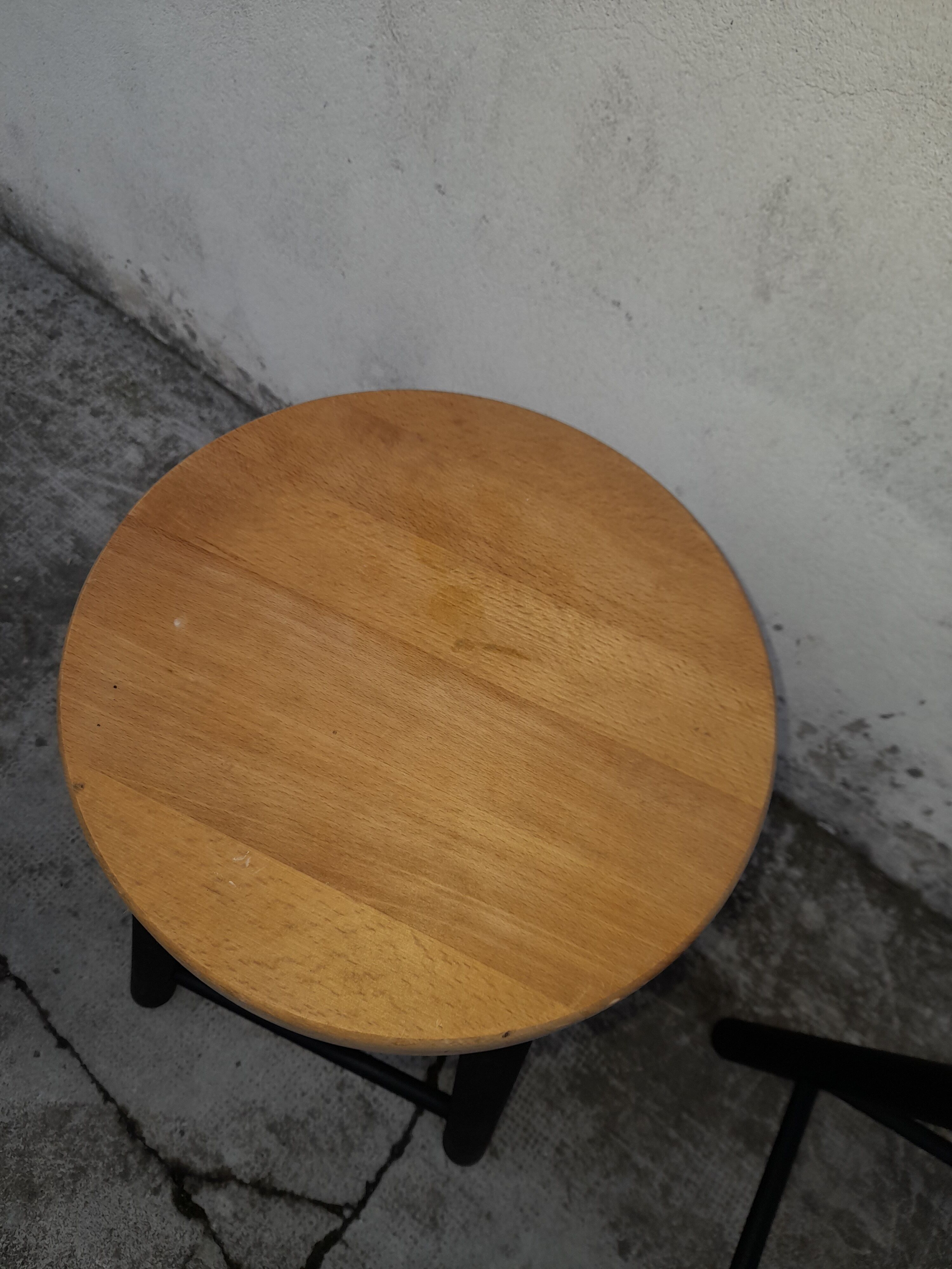 Pair of wooden stools