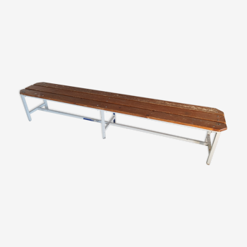 Vintage cloakroom bench