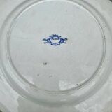 Antique Creil Montereau earthenware dinner service with Flora pattern