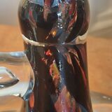 Vintage candle holder, glass paste