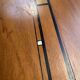 Double-sided walnut counter desk 1900