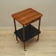 Walnut table, Italian design, 1960s, manufacture: Italy