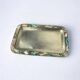 Abalone shell & alpaca tray, Mexico, circa 1970s