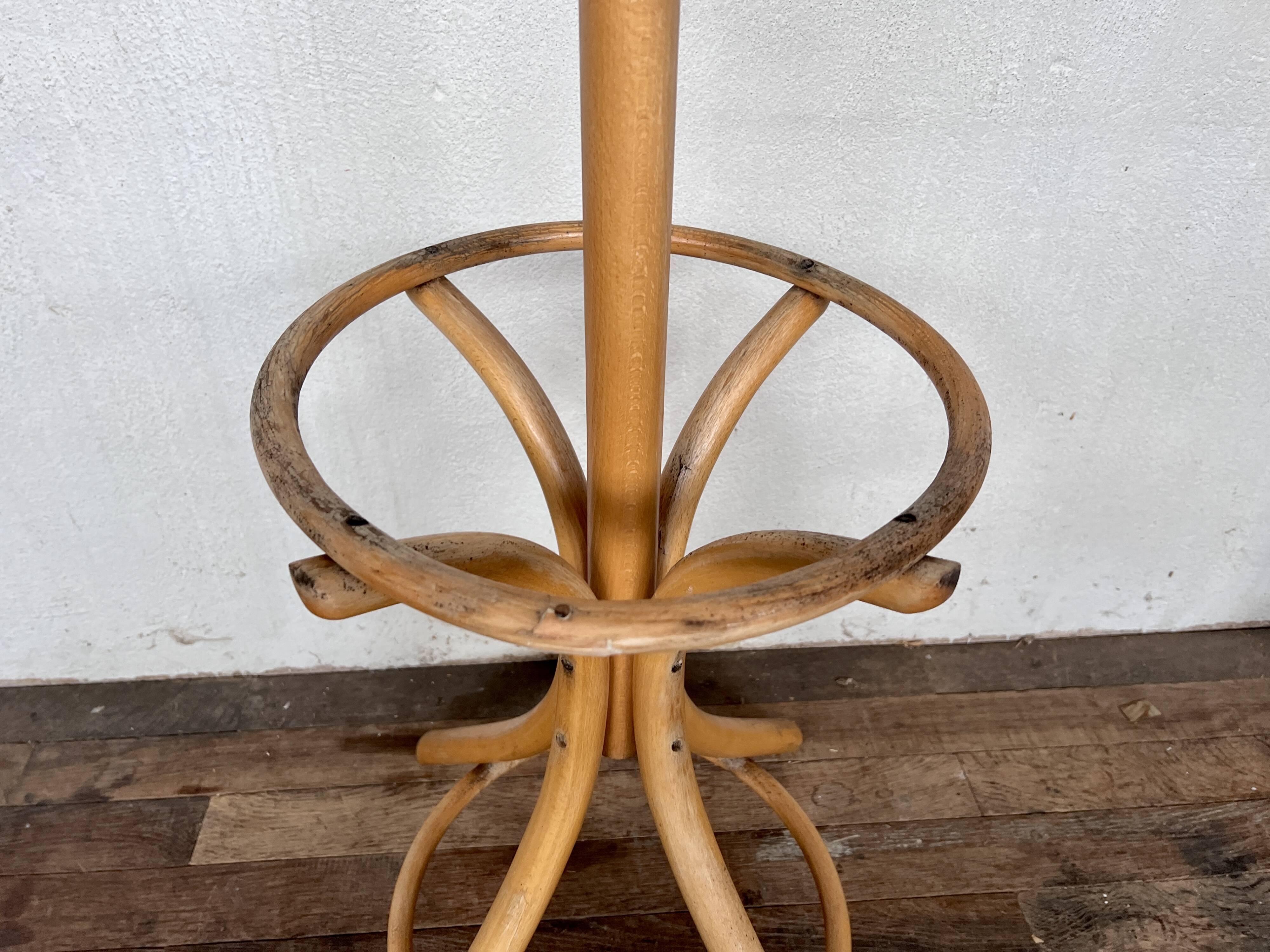 Porte chapeau porte manteau bistrot perroquet vintage rétro