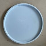 Vintage enameled metal tray