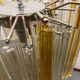 Italian Murano Glass Prism Trilobi Chandelier 1970’s