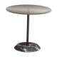 Modernist coffee table in marble and glass, Italy, 1980s