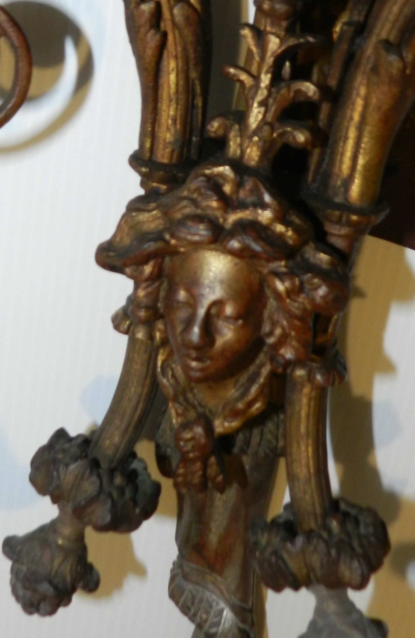 Sconce bronze knot Louis XV