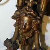 Sconce bronze knot Louis XV