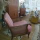 Chippendale wooden and canning armchair
