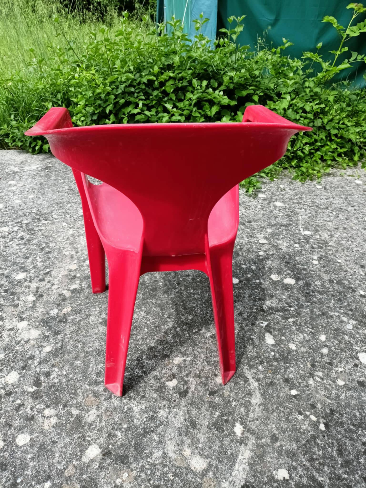 4 STAMP 3000 armchairs, by Henry Massonnet