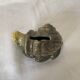 Ancienne tirelire escargot en barbotine