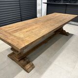 Solid chene table 300 x 100 cm
