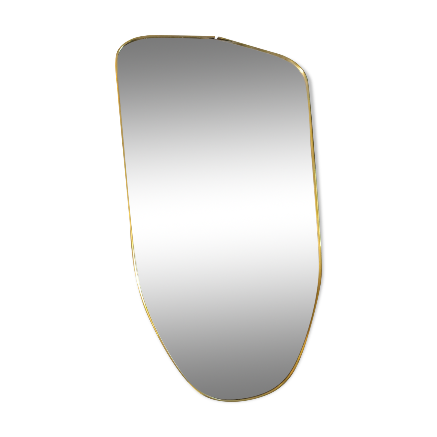 Asymmetrical free-form mirror vintage mirror