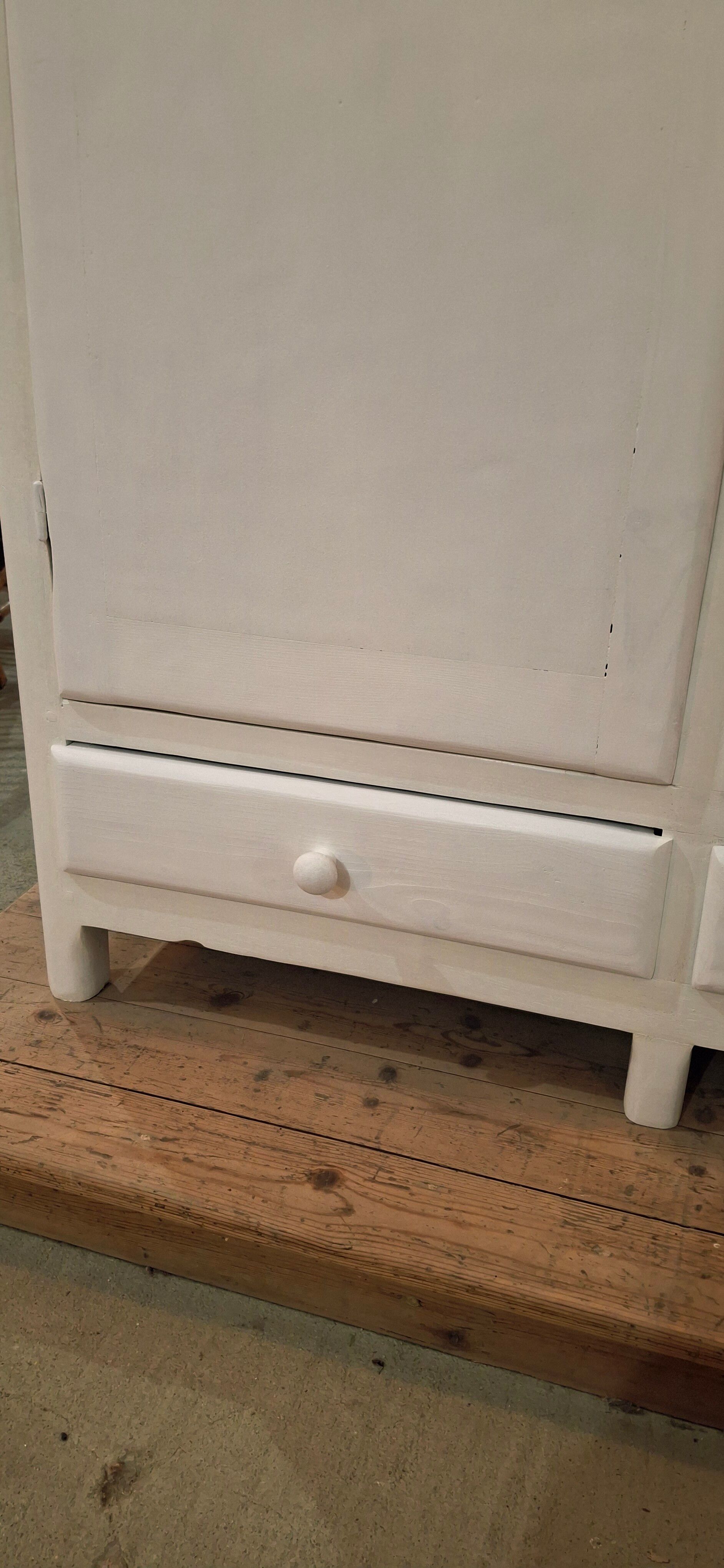 Vintage asymmetrical wardrobe