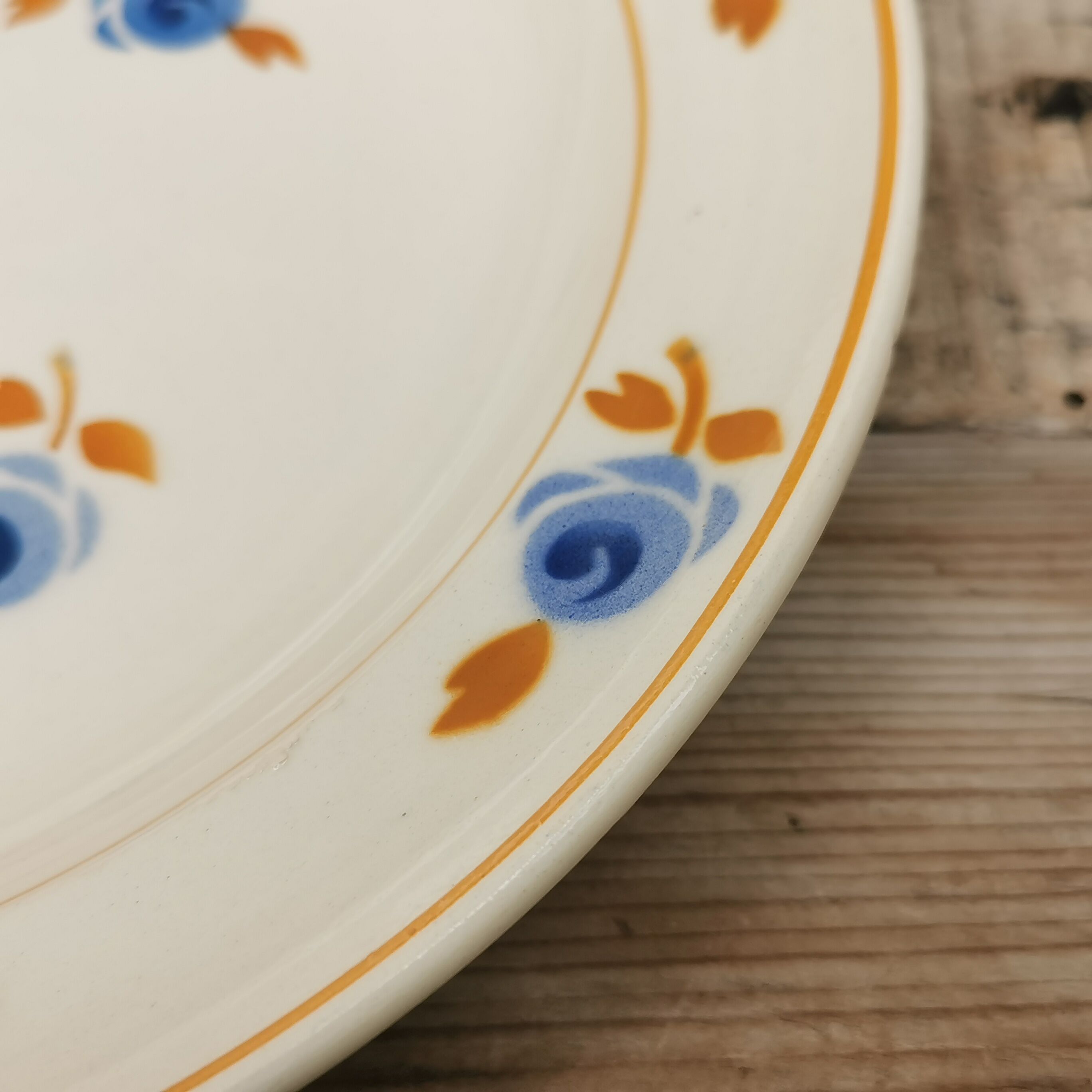Assiettes plates Hamage Moulin des Loups