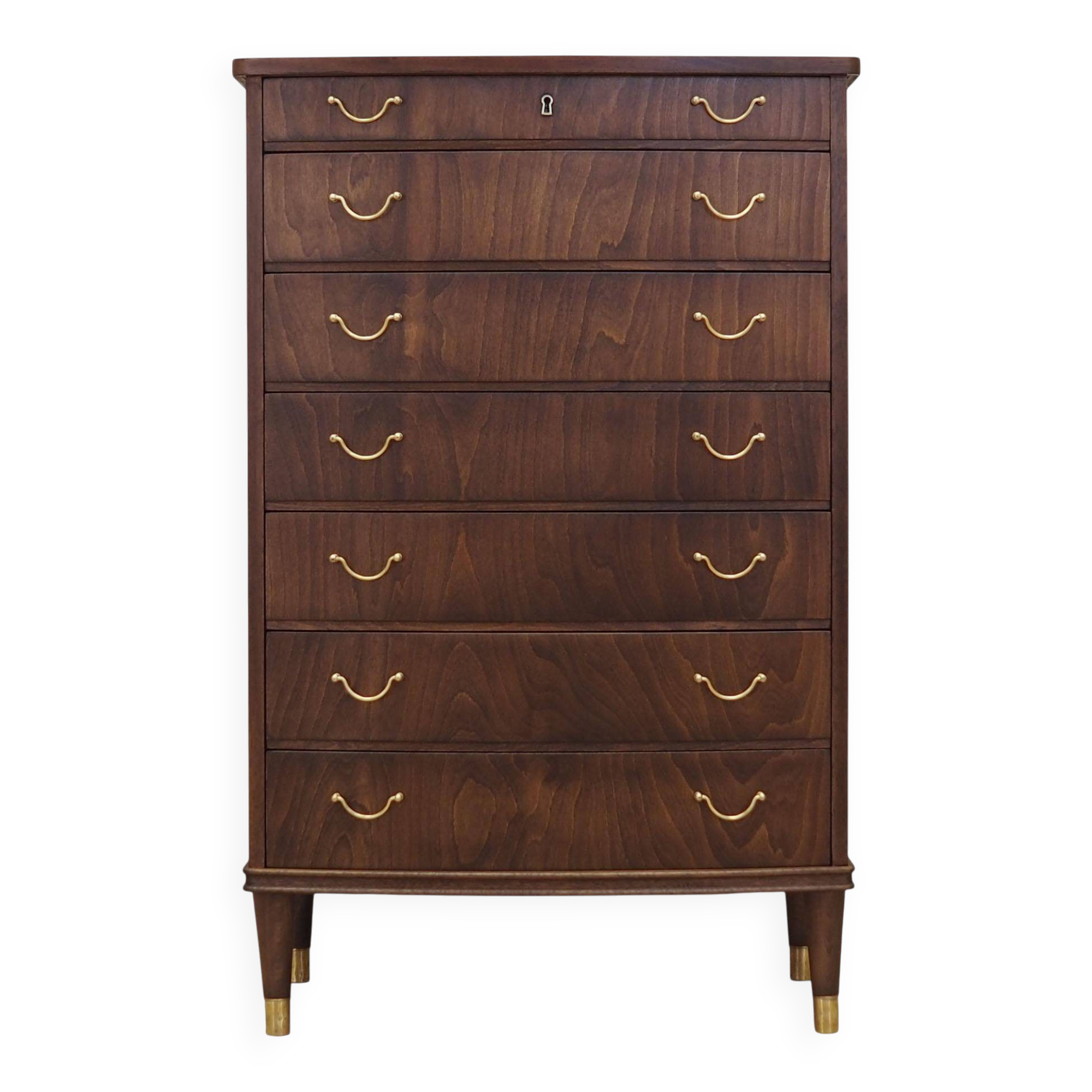 Commode en noyer, design danois, années 1960, production : Danemark