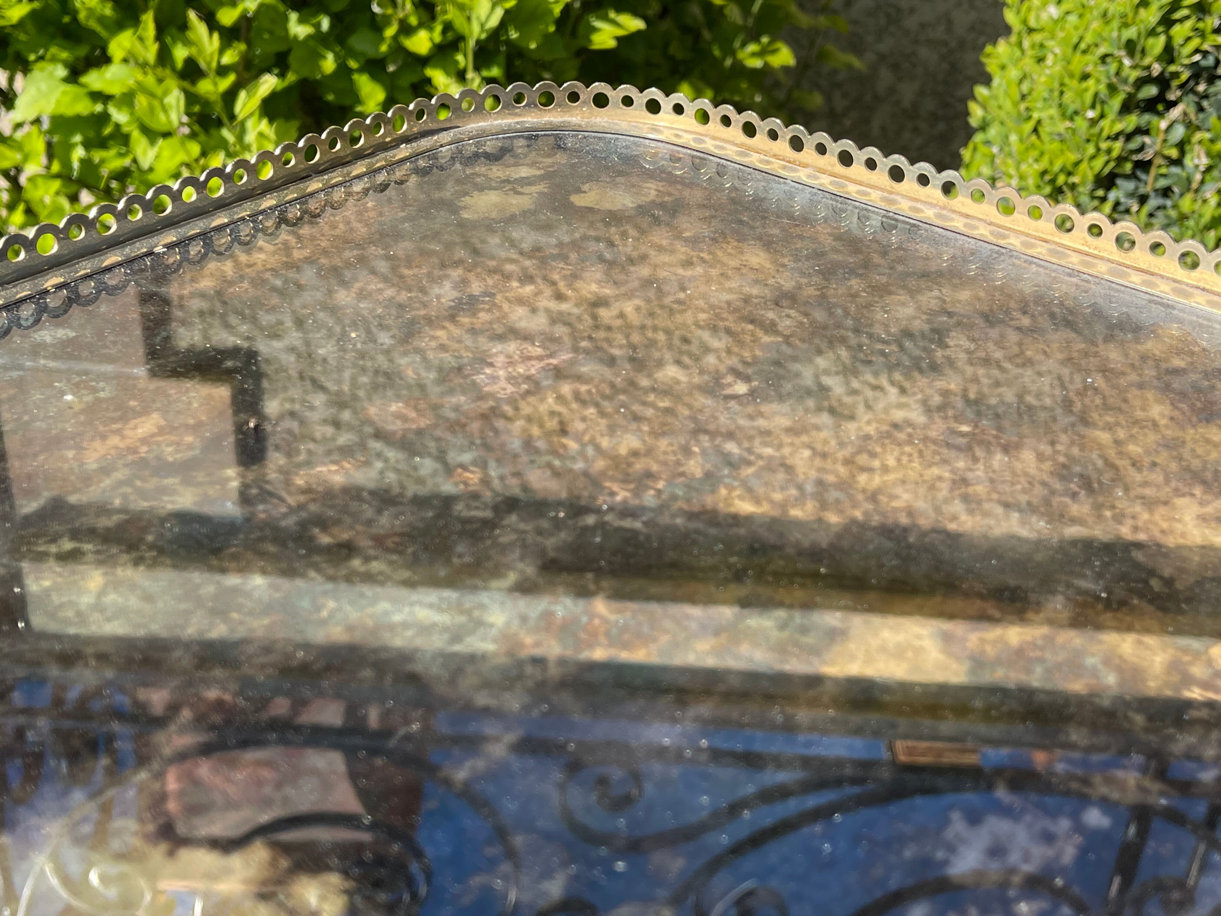 Brass rolling bar trolley around 1960