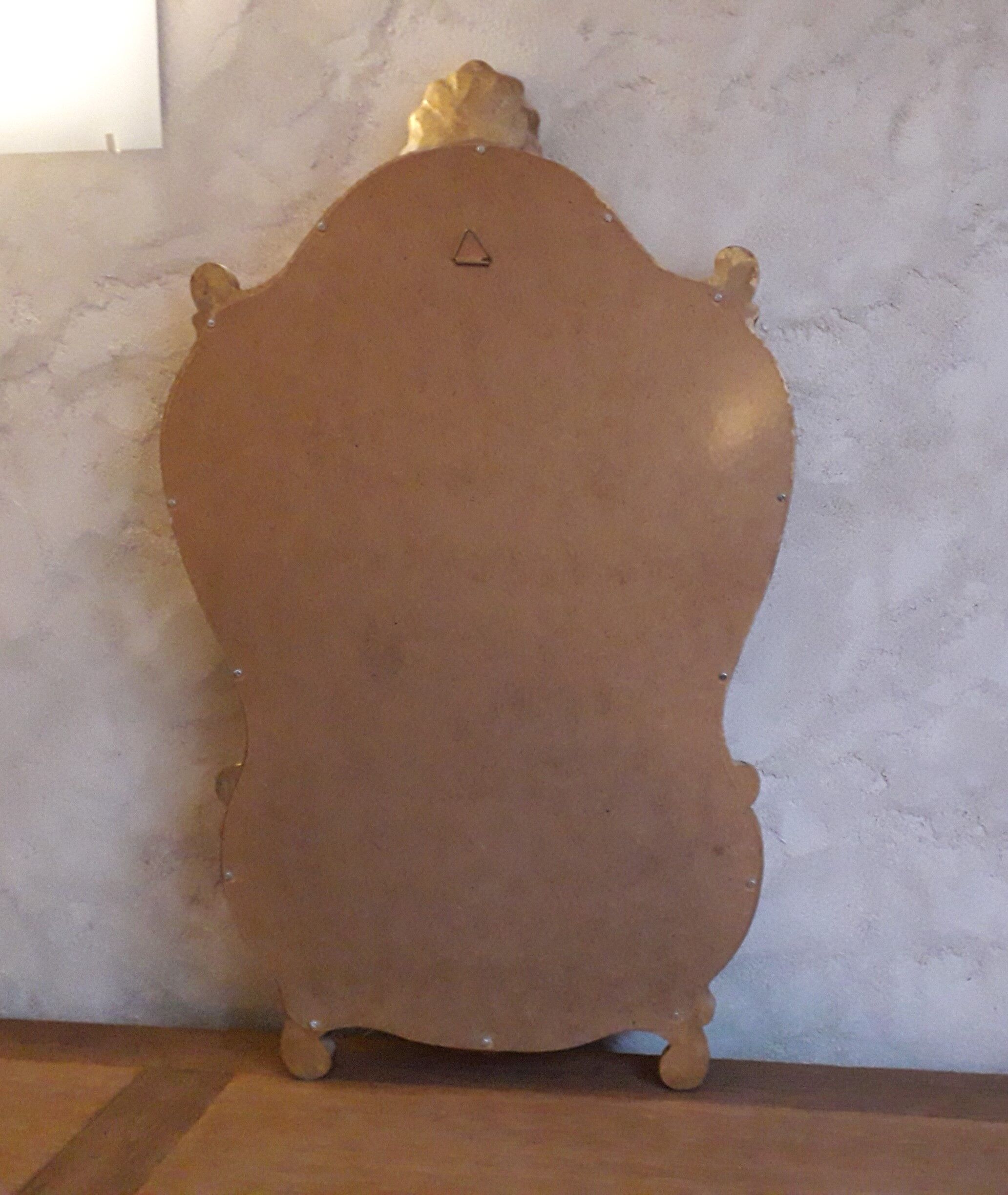 Baroque style gilded mirror