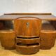 Art Deco Vintage Burr Walnut Cocktail Cabinet Sideboard Beautility1930-1940