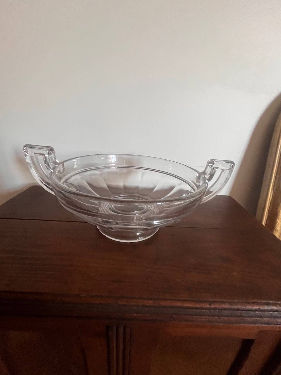 Fruit bowl Val Saint Lambert Belgium