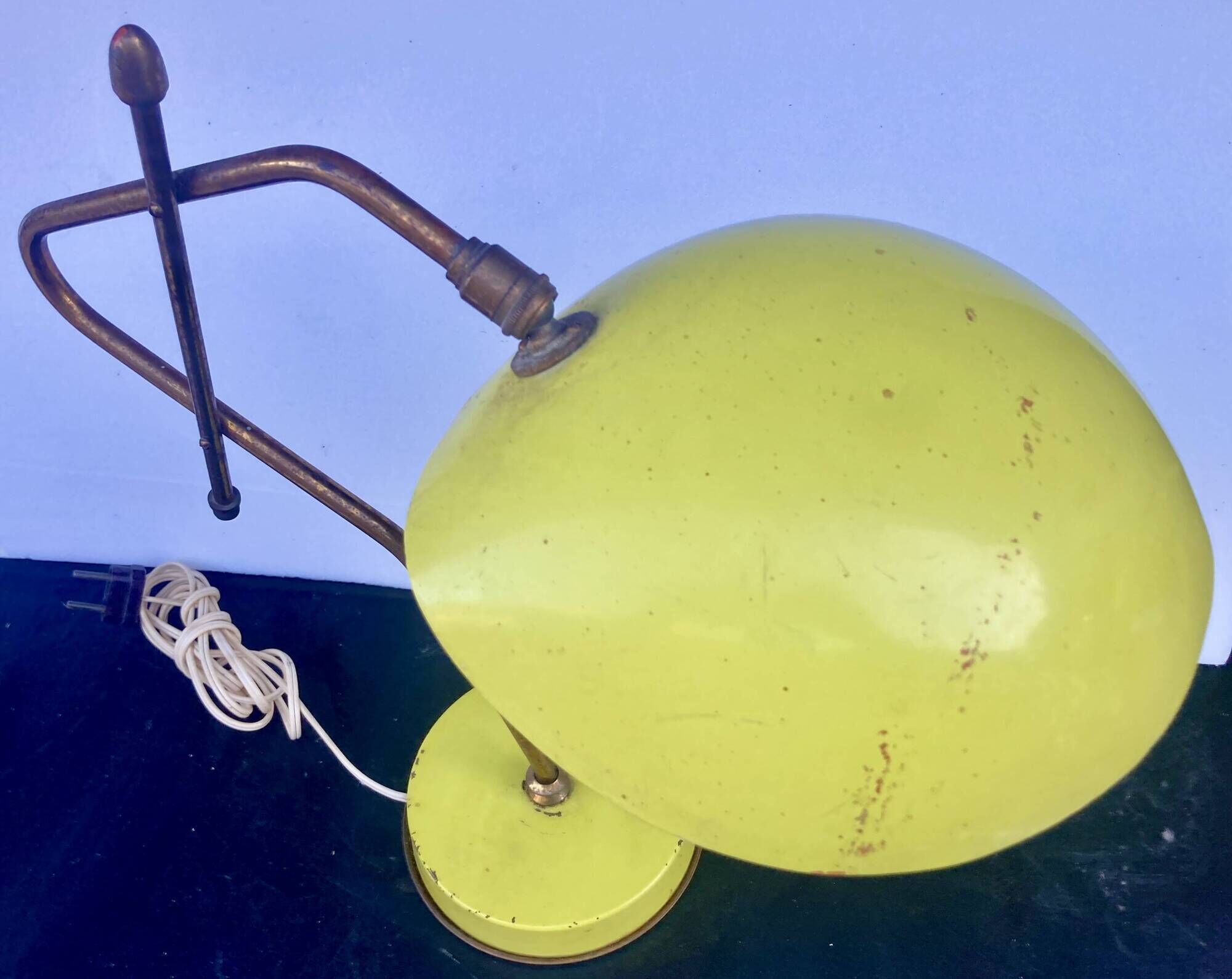Desk lamp by jean boris lacroix - vintage from the 1950s - rare!!!