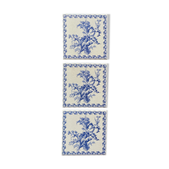 Gien tile thistle pattern