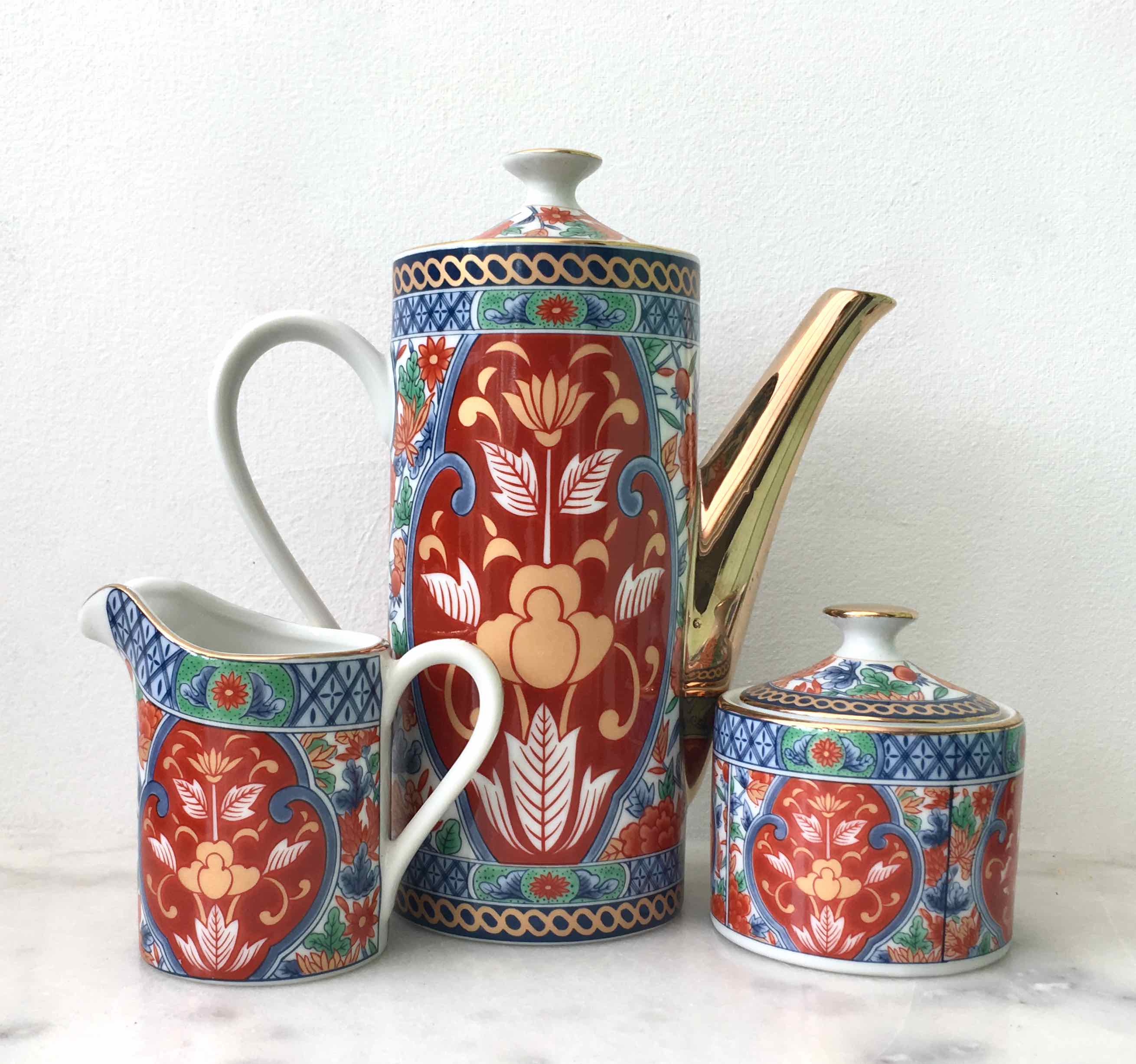 Japanese tea or coffee set for 6 p.