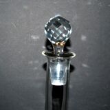 Antique carafe engraved with a laurel frieze, circa 1900