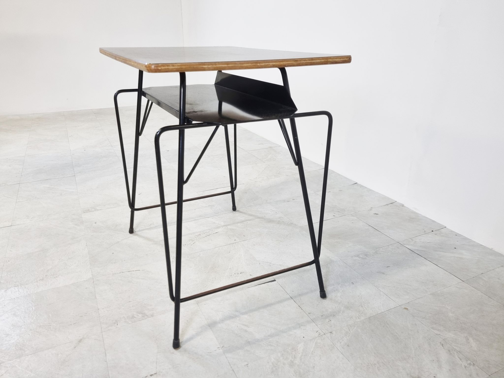 Vintage desk by Willy Van Der Meeren for Tubax, 1950s