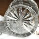 Confit jar / honey pot in signed Waterford crystal