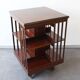 Rotating mahogany library, Regency style, early 20th century.
