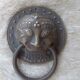 Paire de heurtoirs de porte bronze asiatique