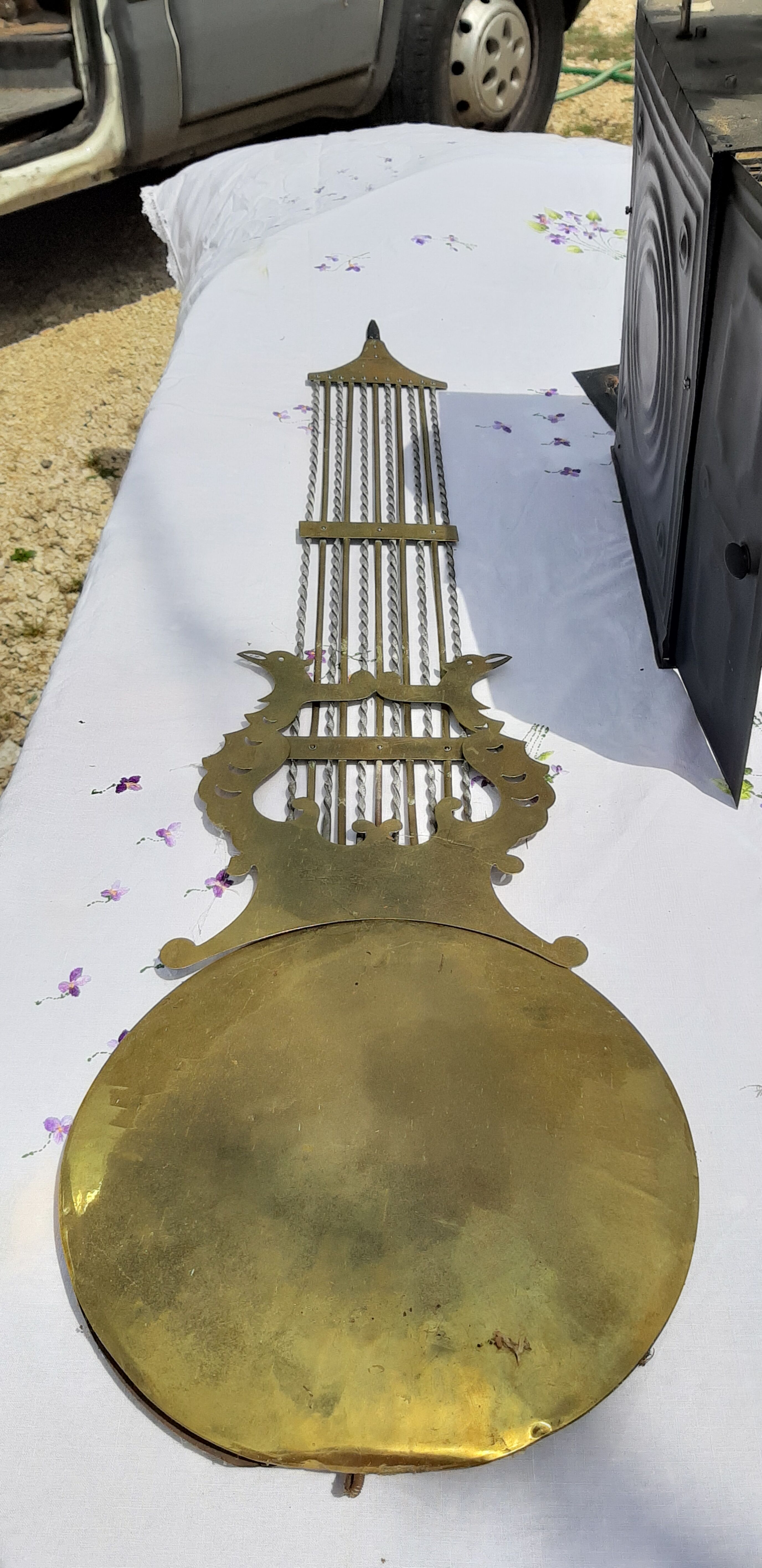 Comtoise clock mechanism