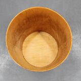 Panier en papier en teck suédois des années 1960, conçu par Martin Åberg pour Servex.