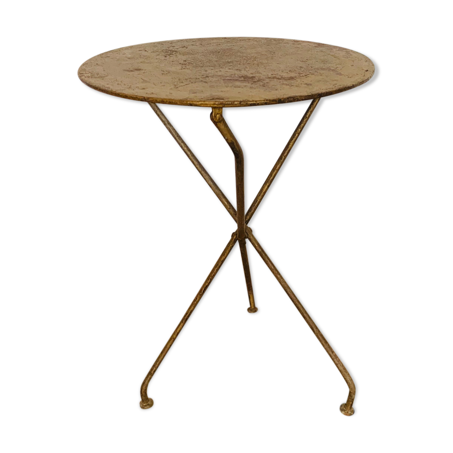 Pedestal table / small folding round table