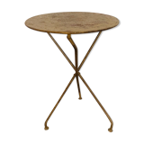 Pedestal table / small folding round table