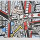 Fernand Léger : Les constructeurs saluant, lithographie signée