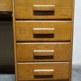 Old wooden desk from the 50s