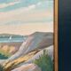 Original Swedish Oil On Canvas – “Coastal Landscape” By R. – Dated 1979 – Vintage & Framed – 50 × 42 Cm (19.7" × 16.5")