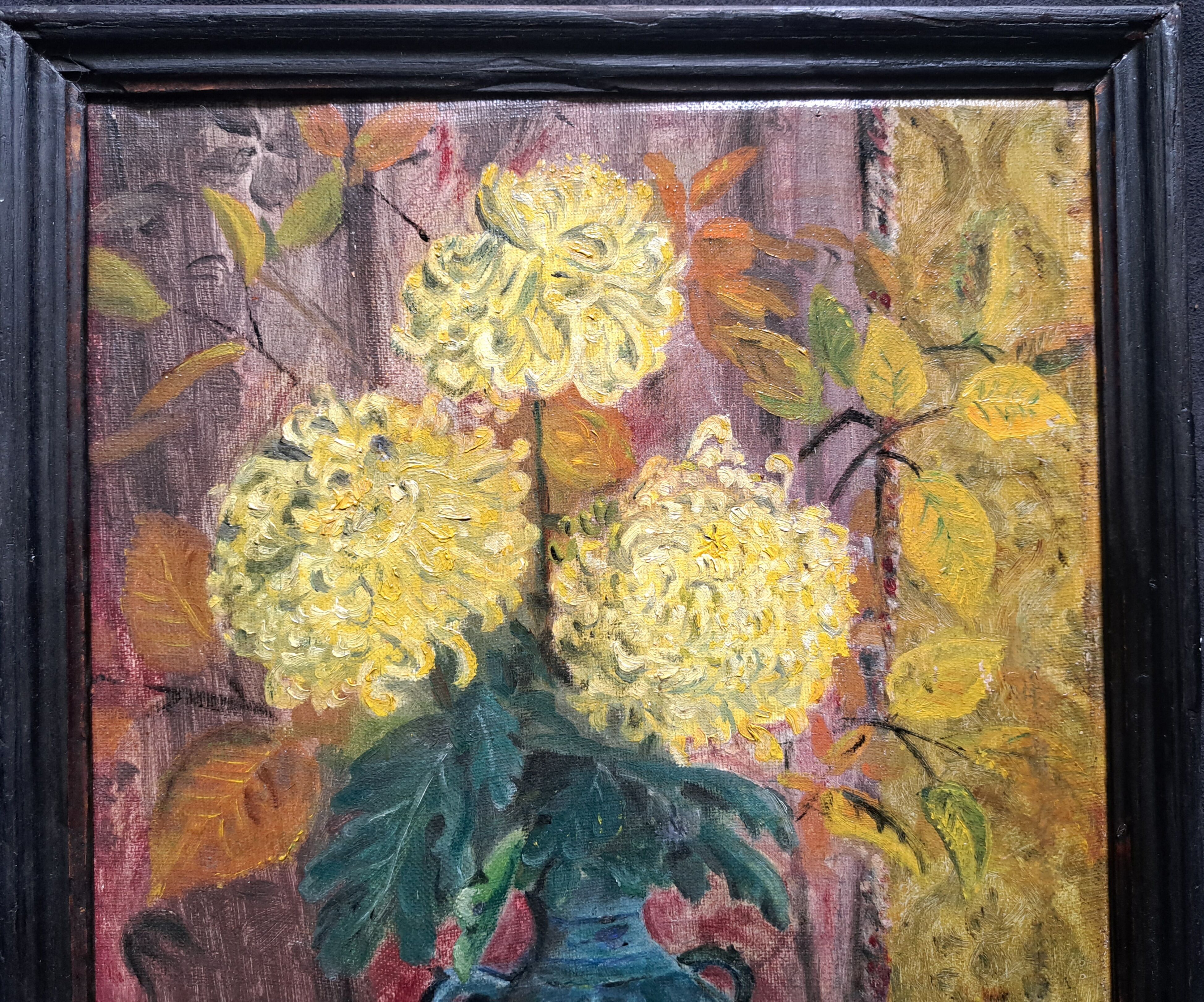 Painting HST still life, School of Paris, post-impressionism in Fauvism style, signed - 1907